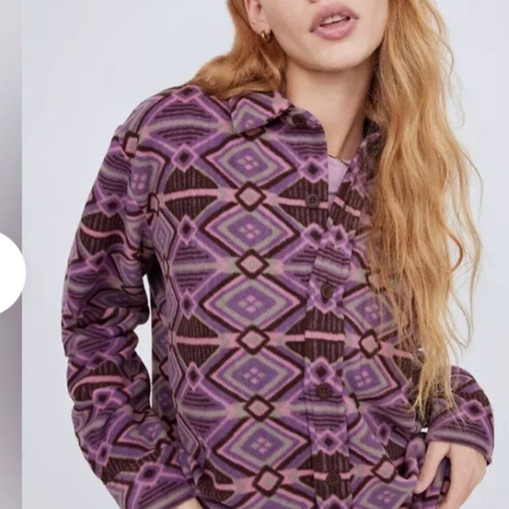 Aritzia TNA Sno Polar Shirt Jacket